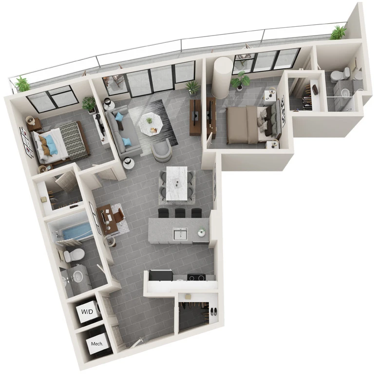 Two Bedroom A