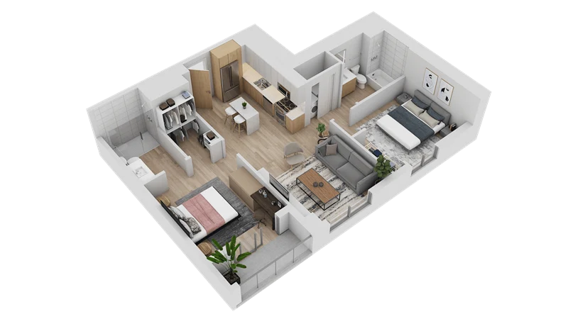 2 Bedroom 2 Bath