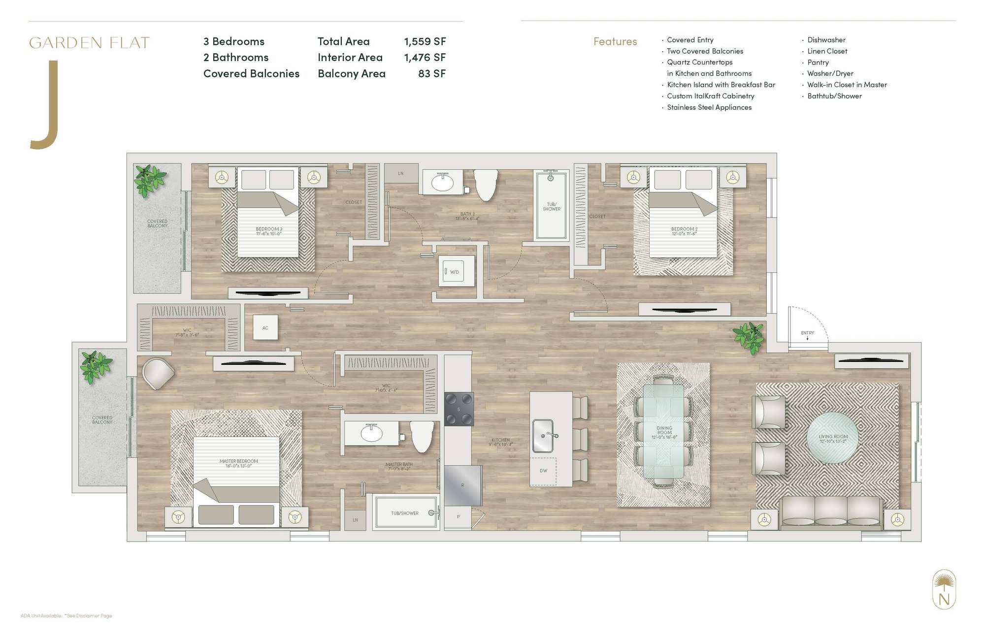 Garden Flat J