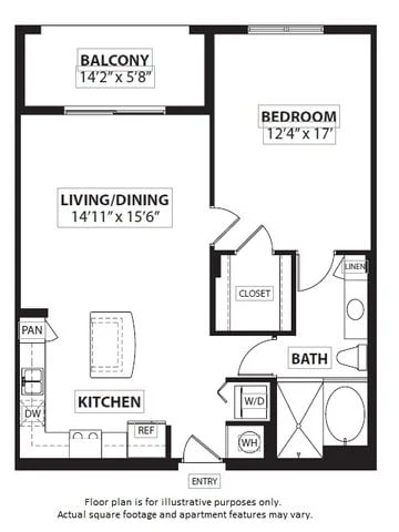 A5 1 Bed 1 Bath