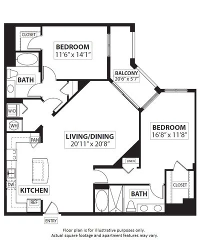 B8 2 Bed 2 Bath