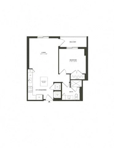 1 Bed/1 Bath-2A2