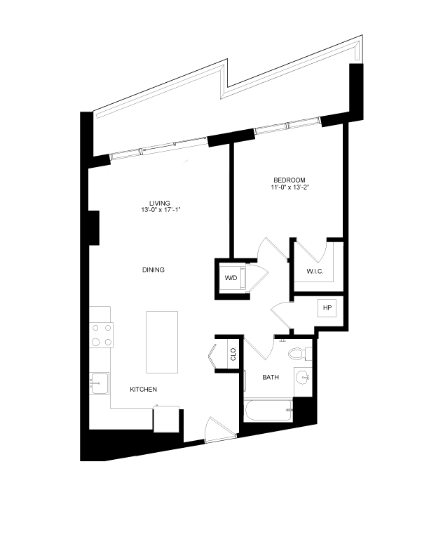 1 Bed-1 Bath-8
