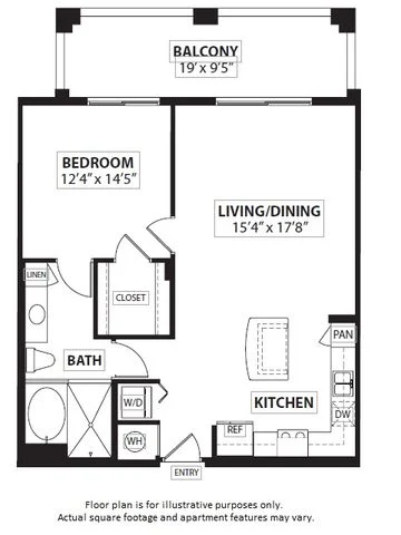 A3 1 Bed 1 Bath