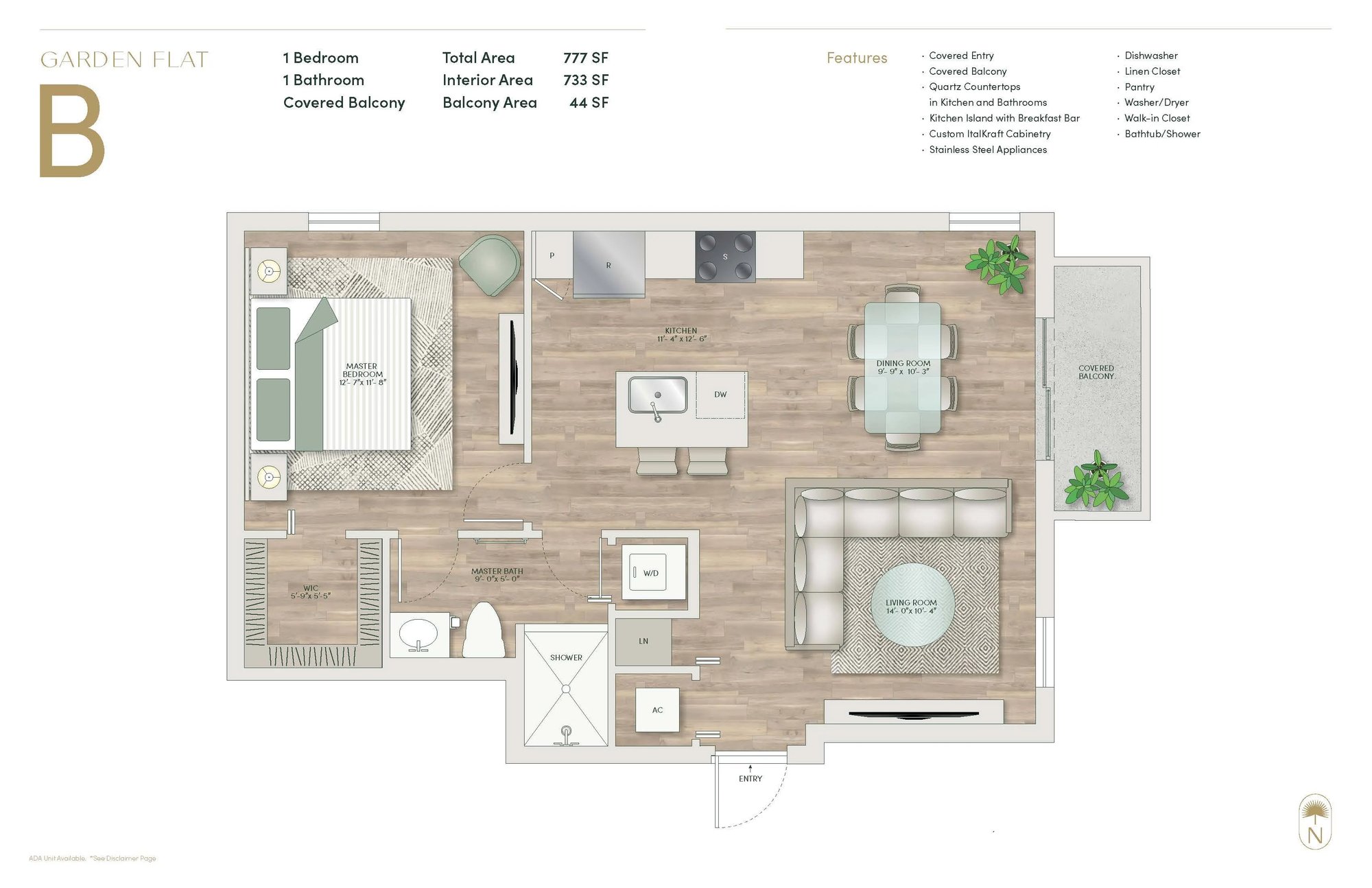 Garden Flat B